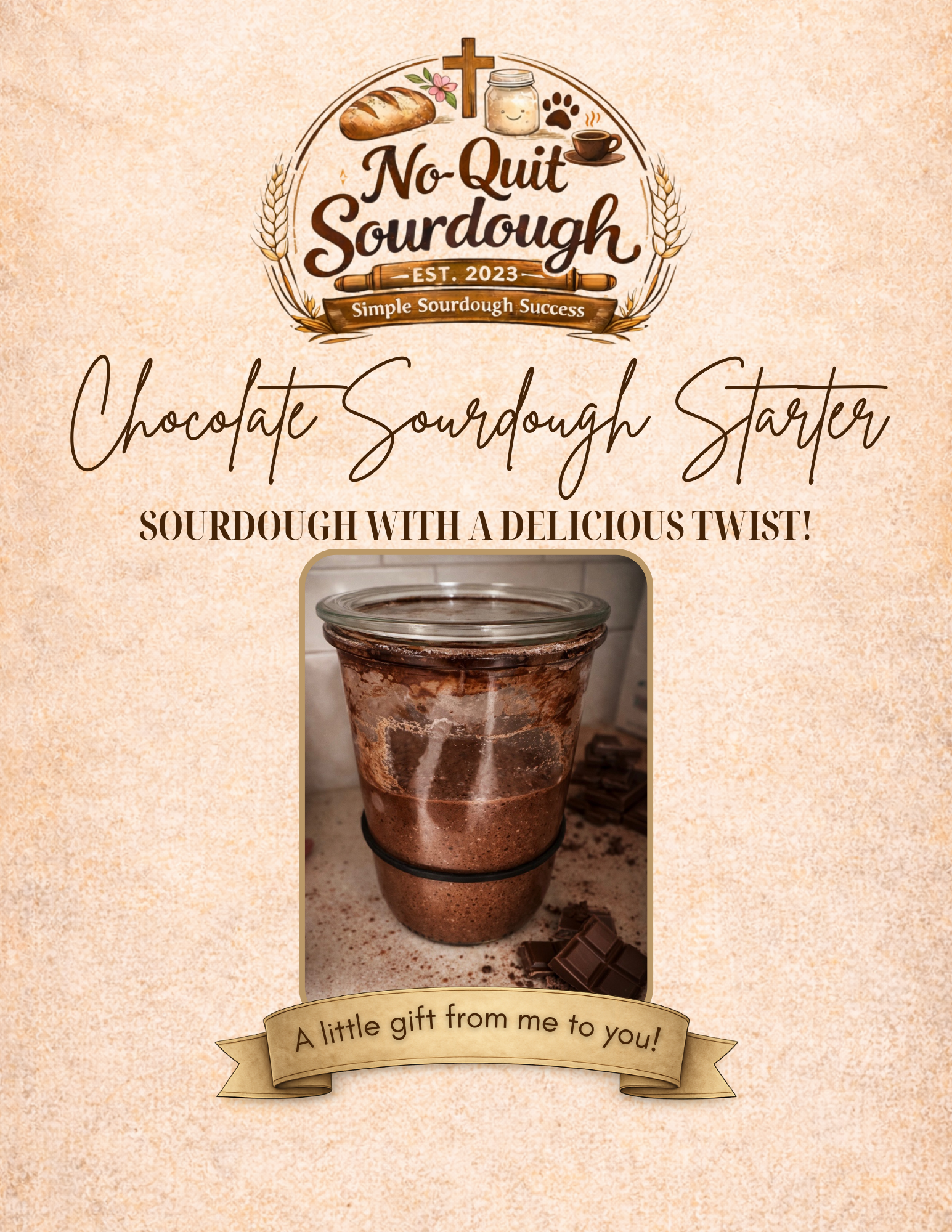 Chocolate Sourdough Starter