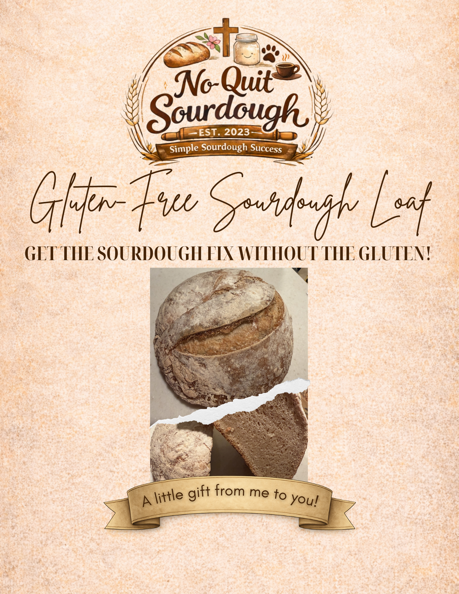 Gluten Free Sourdough Loaf Recipe